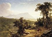 Asher Brown Durand Landscape composition in the catskills USA oil painting artist